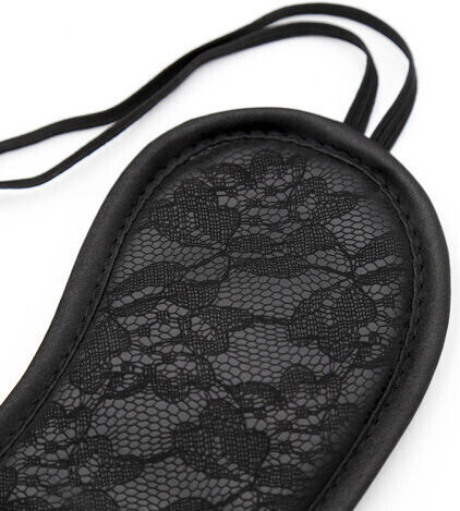 Lace Blindfold BDSM Маска в Сив Цвят