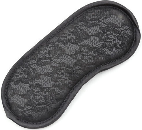 Lace Blindfold BDSM Маска в Сив Цвят