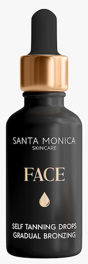 Santa Monica Self Tanning Drops Προσώπου 20ml