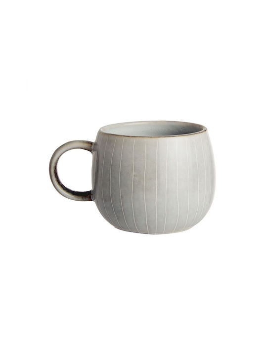 Butlers Cană Ceramică Gri 330ml