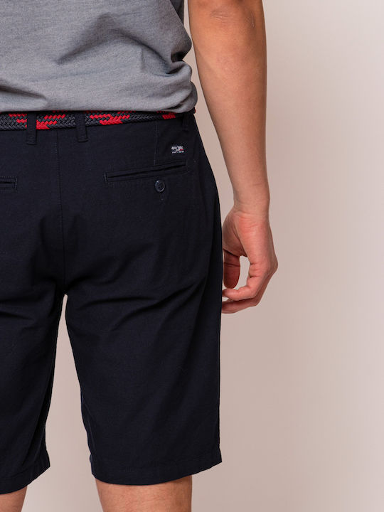 Herrenshorts Chino Blue Navy