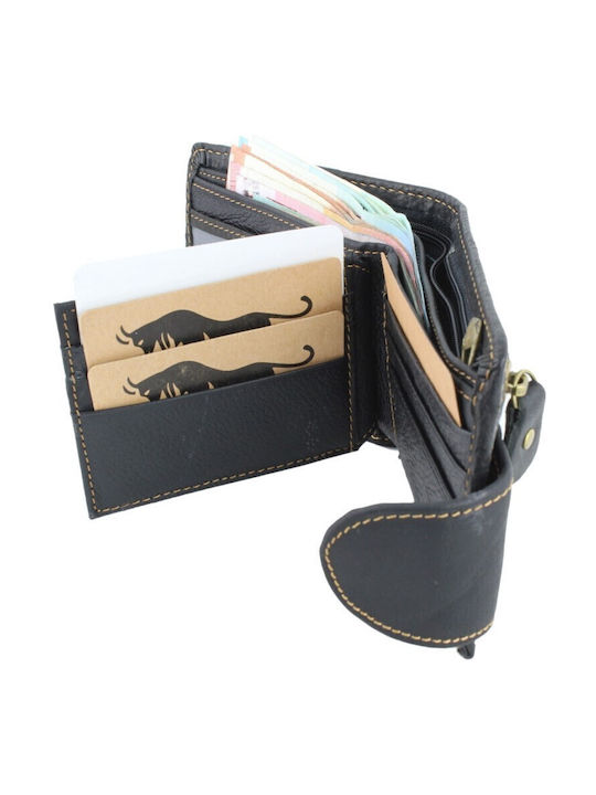Leather Men's Wallet Classic Black