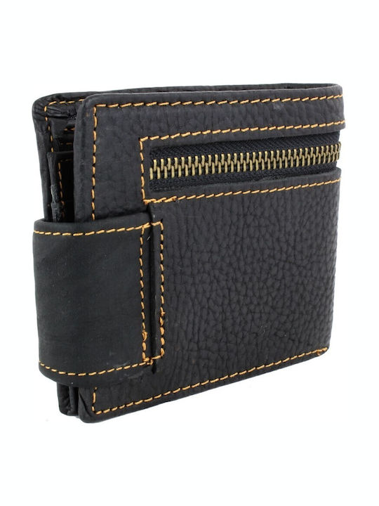 Leather Men's Wallet Classic Black