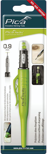 Pica-Marker Μηχανικό Μολύβι 0.9mm με Γόμα Πράσινο