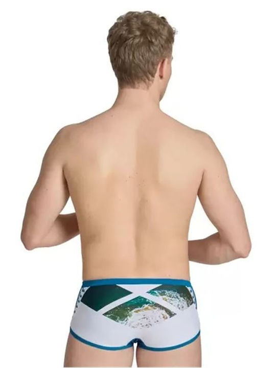 Arena Swim Low Waist Men's Swimwear Shorts Blue.