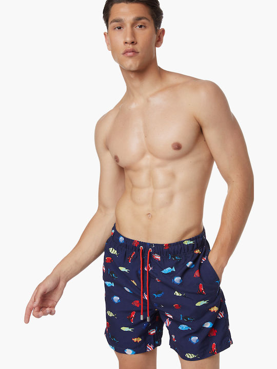 Minerva Herren Badebekleidung Shorts Navy