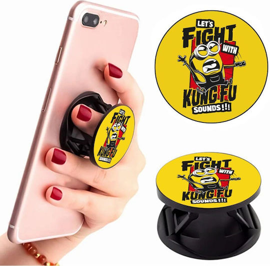 Koupakoupa Pop Socket Handy Minions Let's Fight With Kung Fu Sounds