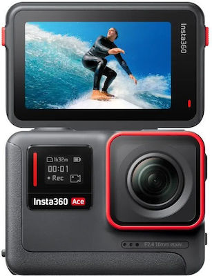 Insta360 Ace CINSBAXA Action Camera 6K Underwater with WiFi Black with Screen