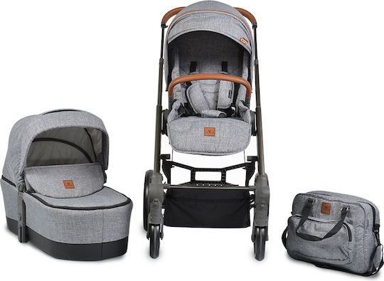 Cangaroo Icon Verstellbar 2 in 1 Baby Kinderwagen Geeignet für Neugeborene Grey