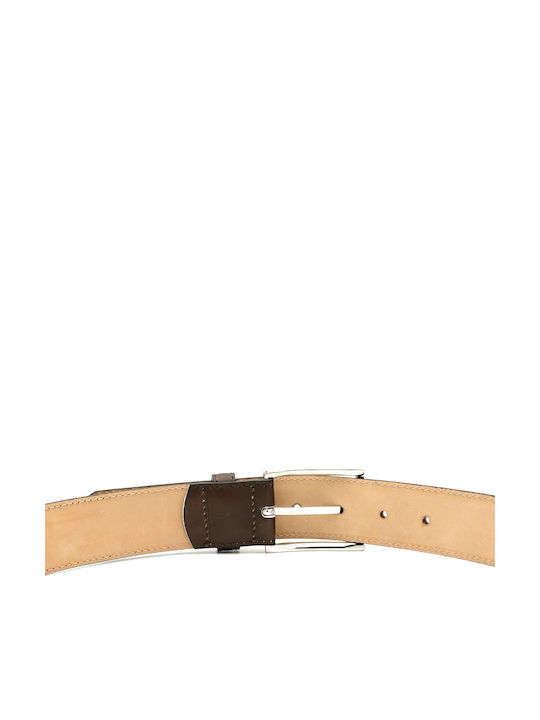 Herren Gürtel Leder Braun