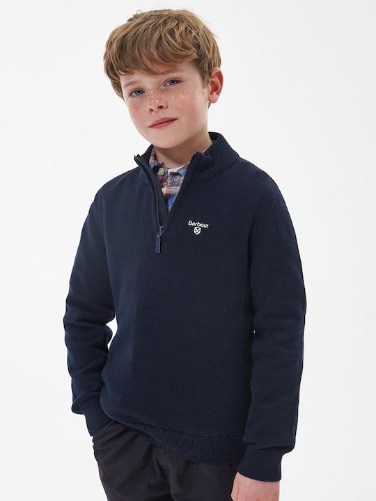 Barbour Kids Sweater Long Sleeve Blue