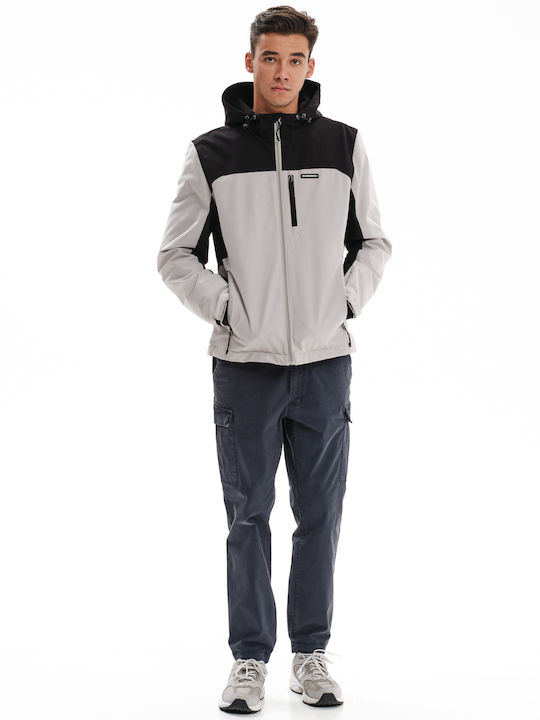 Winter Jacke Winddicht Beige
