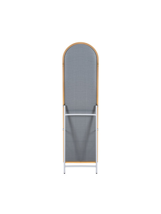 Freebox Boden- oder Standspiegel mit Goldenem Aluminium Rahmen 160x60cm
