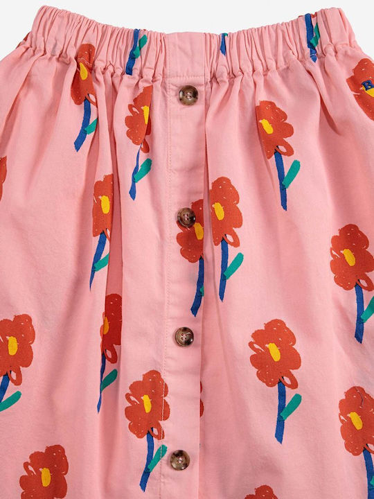Παιδική Φούστα Floral Ροζ