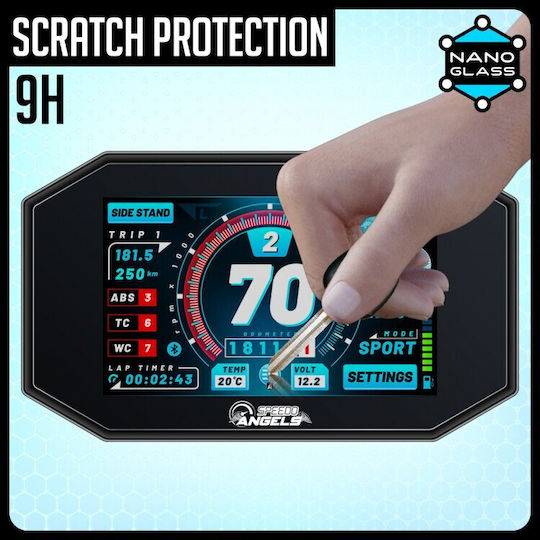 Speedo Angels Προστατευτικό Οργάνων Μοτοσυκλέτας Yamaha MT-10 Διάφανο