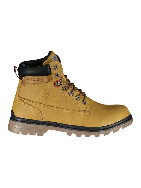 U.S. Polo Assn. Men's Boots Yellow