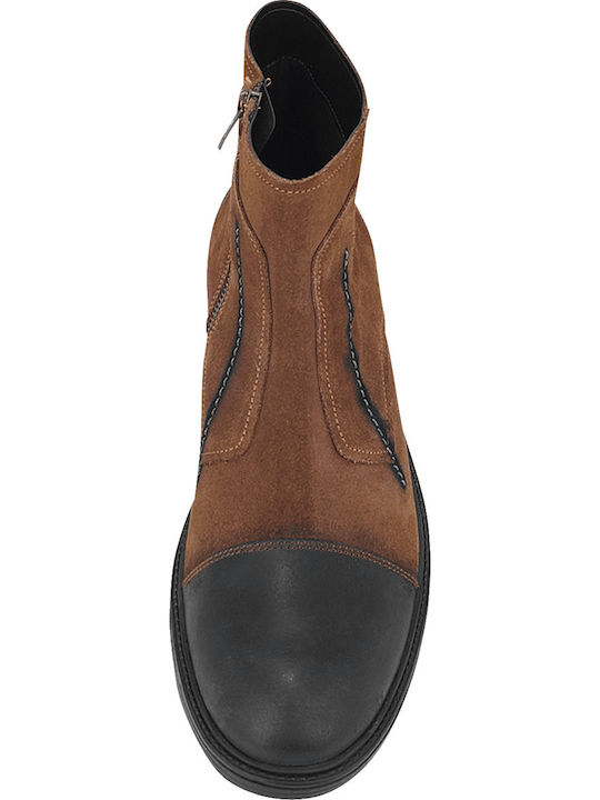 Wildleder Tabac Braun Herrenstiefel