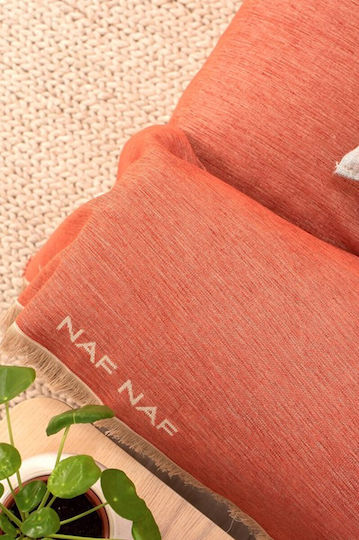 Naf Naf 358-71 Ριχτάρι Τριθέσιου Καναπέ Chenille 180x300εκ. Terra