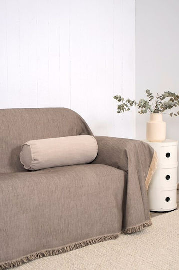 Naf Naf 358-170 Διθέσιου Καναπέ Π180xΜ250cm Καφέ Naf Naf 358-170 Διθέσιου Καναπέ Π180xΜ250cm Καφέ