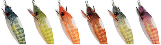 DTD Hybrid Kanjac Tintenfisch-Jigs Nr.2 #2.0 6,5cm/8,7g Braune