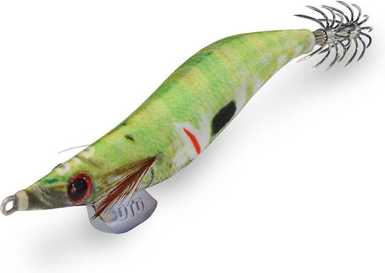 DTD Wounded Fish Egi Squid Jigs Fluorescent No3 #3.0 9.6cm/14.4g Oblada Melanura