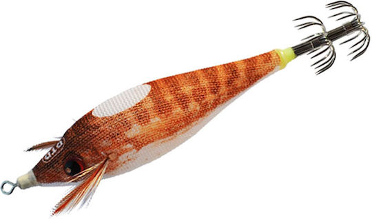 DTD Hybrid Kanjac Tintenfisch-Jigs Nr.2 #2.0 6.5cm/8.7g Alles Mattgrau