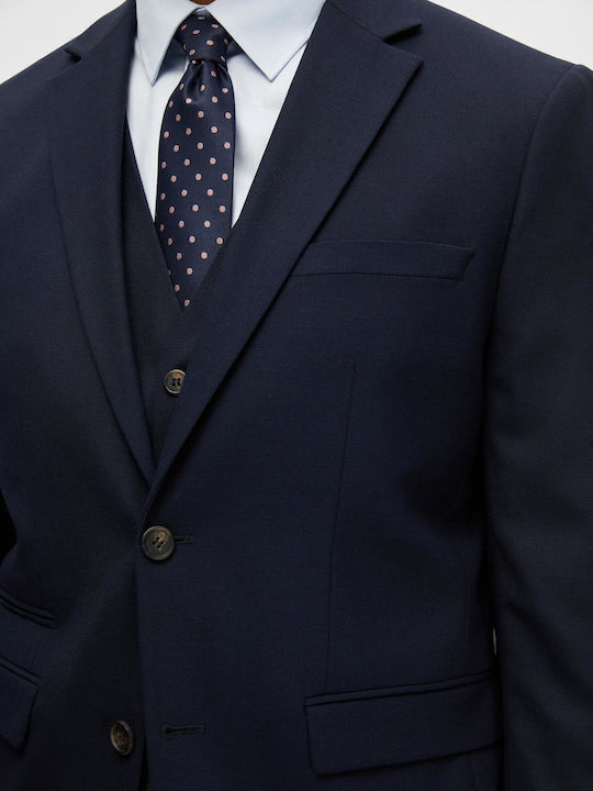 Зима Мъжко сако navy blue