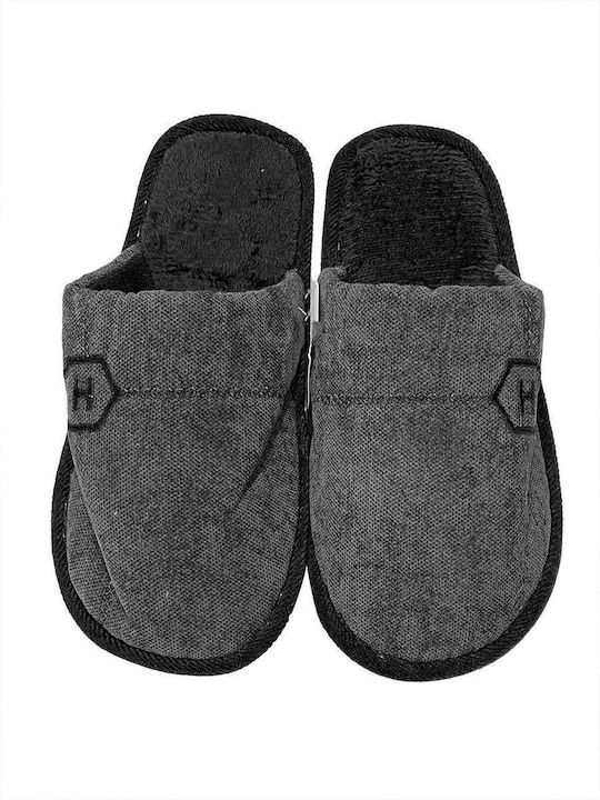 Ustyle Men's Slipper Black