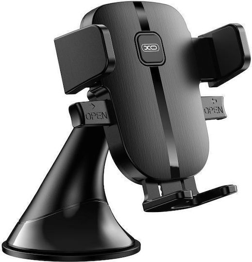 XO Car Mobile Mount with Adjustable Hooks Black