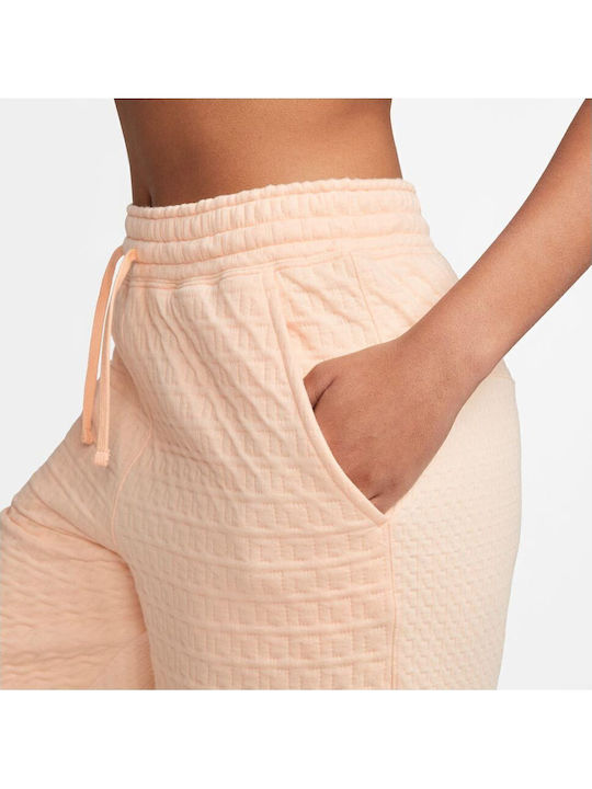 Yoga Therma-fit Παντελόνι Φόρμας Πορτοκαλί