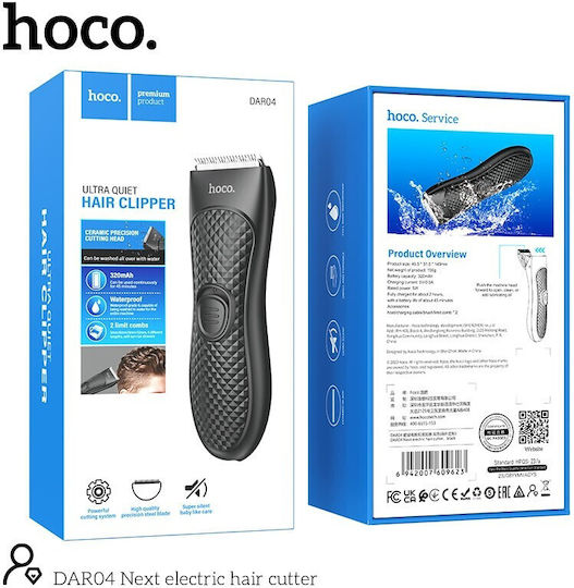 Hoco Rechargeable Hair Clipper Black DAR04