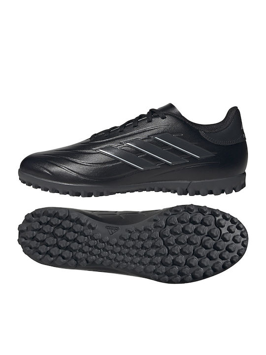 adidas Copa Pure 2 Club Football Shoes with Molded Cleats Black