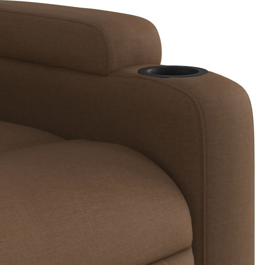 Relax Armchair with Footstool Coffee 77x94.5x100cm