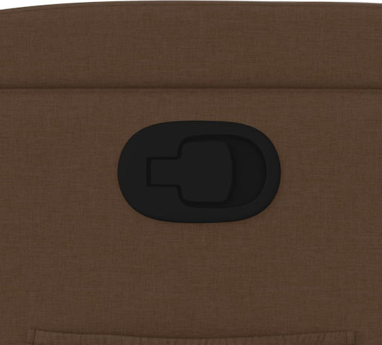 Relax Armchair with Footstool Coffee 77x94.5x100cm