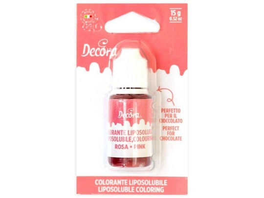 Decora Χρώμα Ζαχαροπλαστικής Μαύρο 15gr