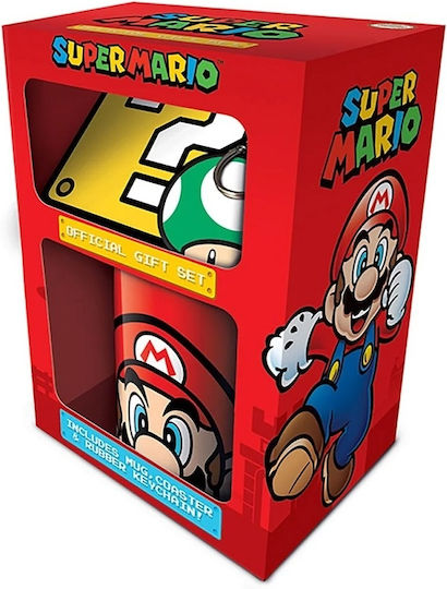 Pyramid International Super Mario Κούπα Κεραμική Γκρι 300ml