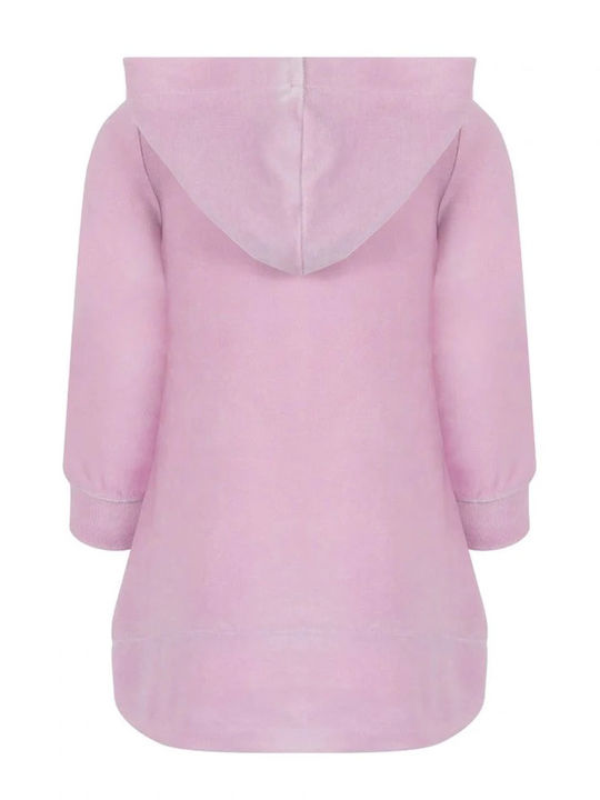 Lapin Sweatshirt Kids Dress Long Sleeve Pink