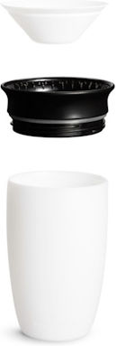 Munchkin Toddler Cup Miracle 360 Sippy Cup Plastic White 296ml For 12m+