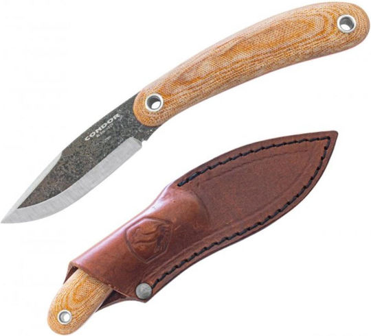 Condor Tool & Knives Messer Braun in Leder-Gehäuse
