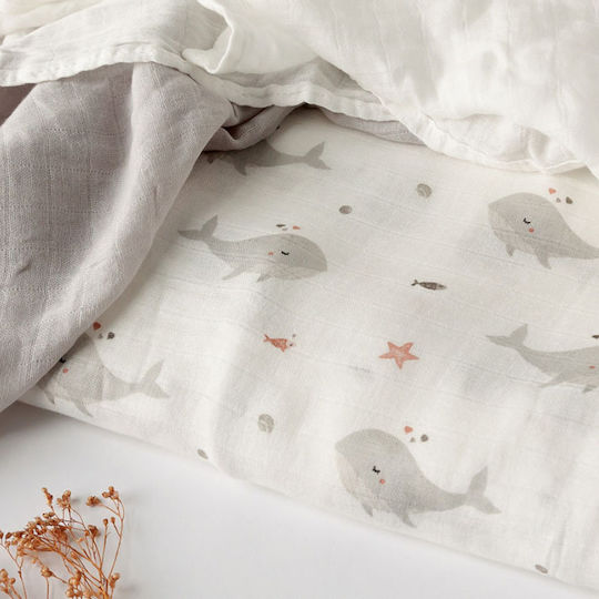 Kiokids Swaddle Blanket 120x120cm 2 Pieces Kiokids Swaddle Blanket 120x120cm 2 Pieces