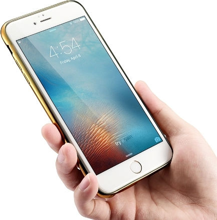 Xoomz Xip Back Cover Σιλικόνης Ροζ (iPhone 6/6s)