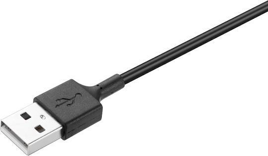 Кабел за зареждане USB Зарядно за Галакси Уотч4 / Уотч4 Класик Черен