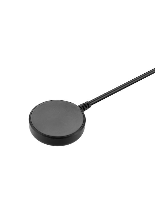 Καλώδιο Φόρτισης USB Φορτιστής για Galaxy Watch4 / Watch4 Classic Μαύρος