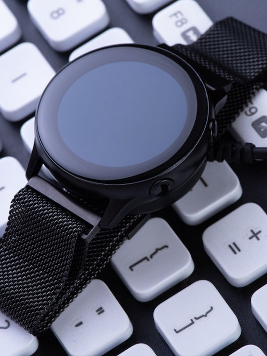 Καλώδιο Φόρτισης USB Φορτιστής για Galaxy Watch4 / Watch4 Classic Μαύρος