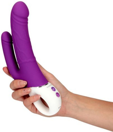 Toyz4lovers Διπλός Δονητής 23.5cm Μωβ