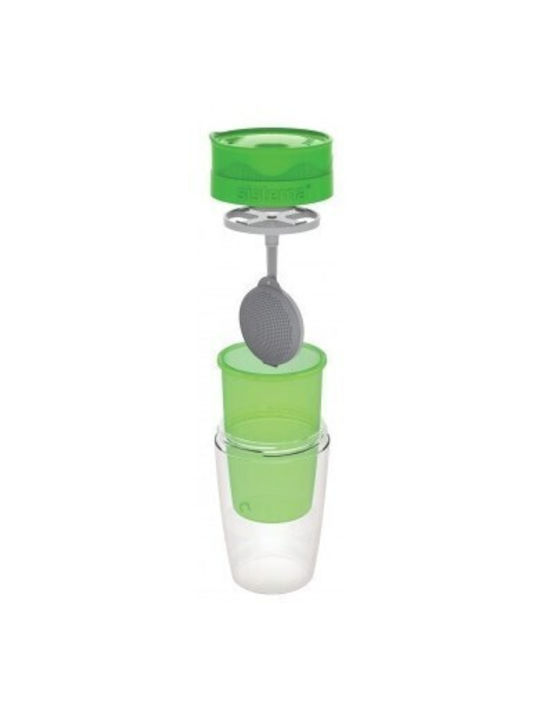 Kidslife Pahar Cocteiluri din Sticlă în Culoare Roz 370ml 1buc