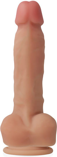 Cyber Silicock Gurtzeug mit Dildo in Hautfarbe
