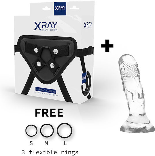 Harness 12cm σε Διάφανο Χρώμα