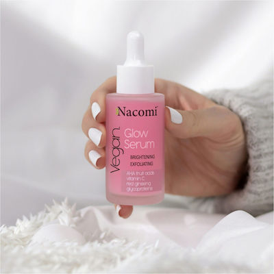 Nacomi Vegan Glow Serum Brightening & Exfoliating 40ml