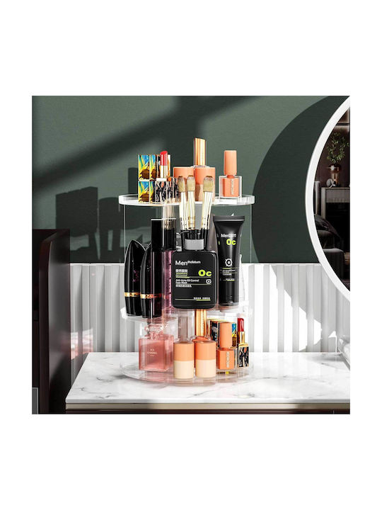 Tabletop Organizer Plastic Transparent